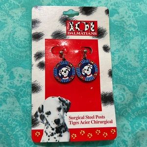 NWT Vintage Disney 101 Dalmatians Earrings